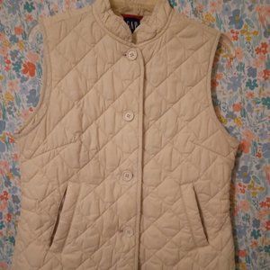 USED Women's Puffer Sleeveless Jacket Size: M